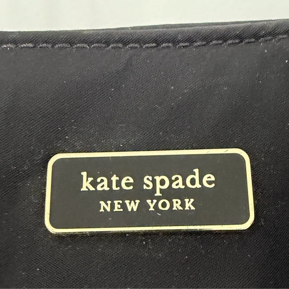 Kate Spade New York Women’s Designer Black Nylon Travel Tote Shoulder Weekender